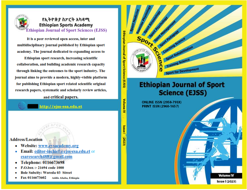 					View Vol. 4 (2023): Issue. 1 Ethiopian Journal of Sport Science (EJSS)
				